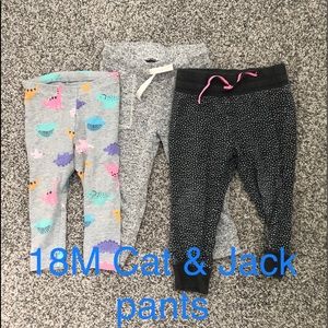 Set of 3 Cat & Jack pants